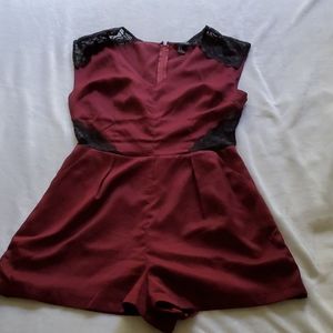 Forever 21 Lace Romper M